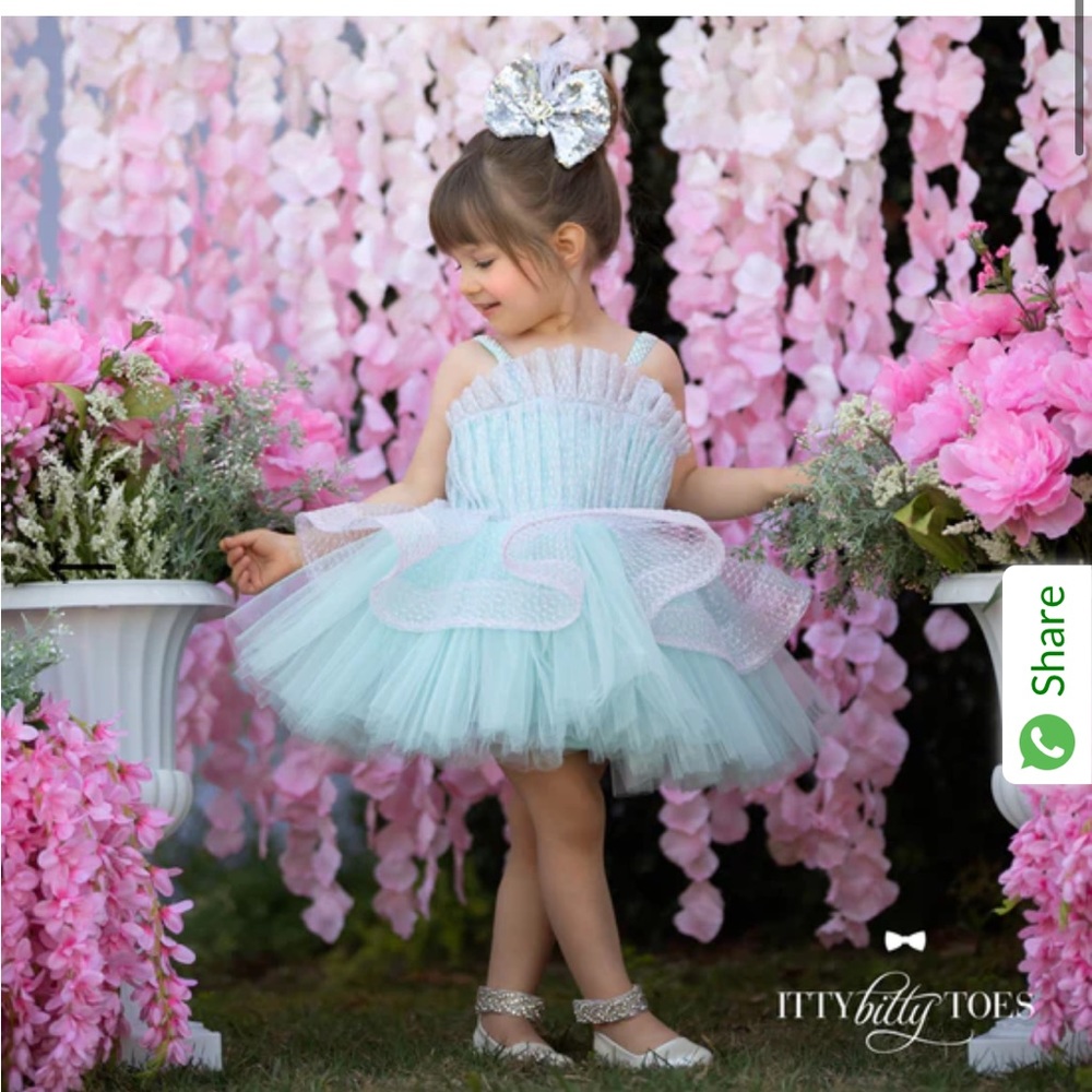 Ariel Gown by Itty Bitty Toes Size 5